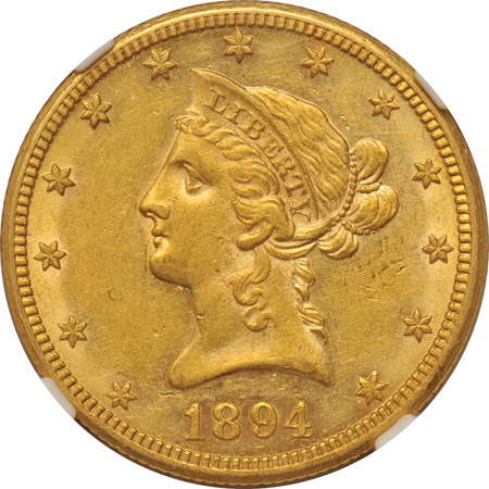 1894-O NGC AU-58.