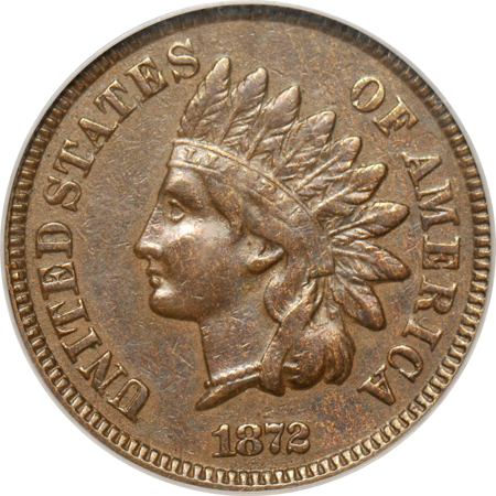 1872 PCGS VF-30.