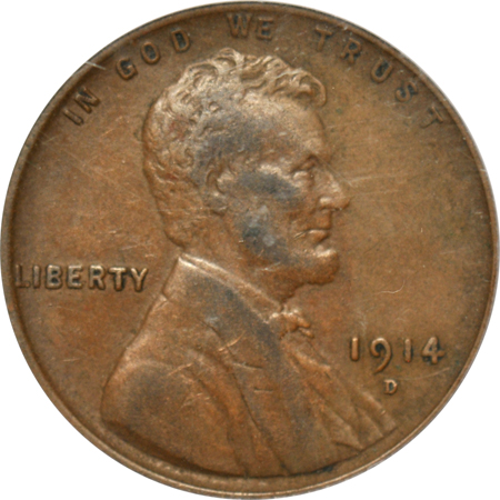 1914-D PCGS VF-35.