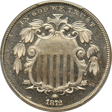 1872 Doubled Die Obverse, PCGS PF-66CAM.