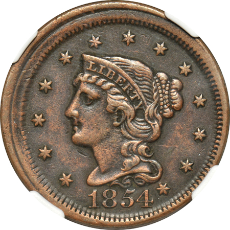 1854 off-center NGC XF-40.