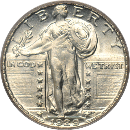 1929 PCGS MS-64.