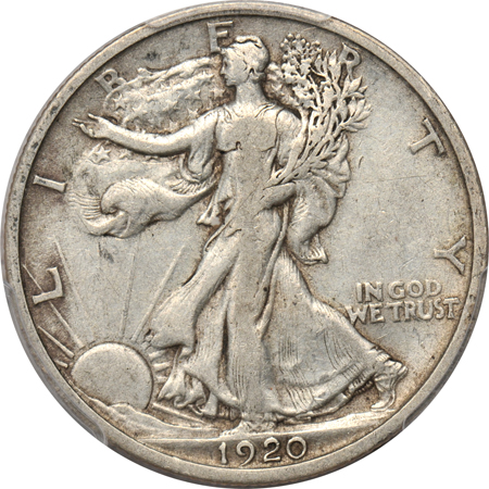 1883 Shield nickel PCGS AU-55 CAC, plus three certified Walking Liberty half-dollars.