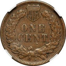 1909-S NGC XF-40.