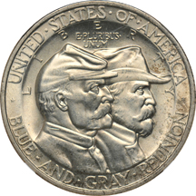 1936 Gettysburg NGC MS-64.