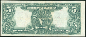 1899 $5 VF.
