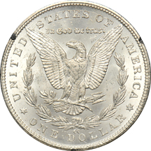 1885-CC GSA NGC MS-63.