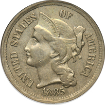 1885 ANACS XF-45.