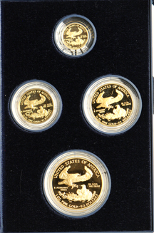 1994 Proof Gold American Eagle set