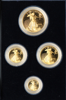 1994 Proof Gold American Eagle set