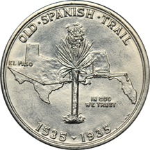 1935 Spanish Trail UNC details/cleaned.