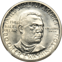 1948-PDS Booker T. Washington set, all NGC MS-66.