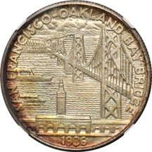 1936-S Bay Bridge. NGC MS-63.