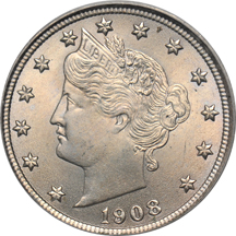 1908 PCGS MS-65.