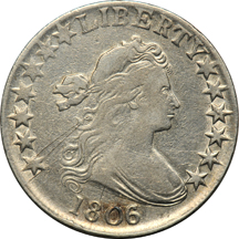 1806/5 (O-103) VF/scratched/cleaned.