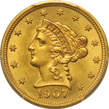 1907 PCGS MS-63.