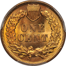 1909 PCGS MS-64RD.