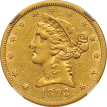 1893-CC NGC XF-45.