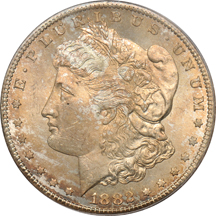 1882-CC and 1904, both PCGS MS-64.