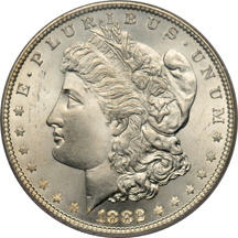 1882 PCGS MS-65.