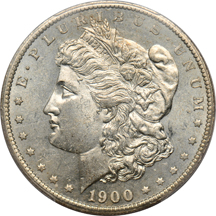 1885-S and 1900-S, both PCGS MS-63.