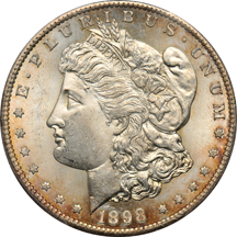 1898-S PCGS MS-65.