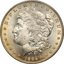 1894-S PCGS MS-64.