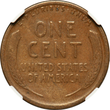 1922 Plain, Strong Reverse NGC VG-10.