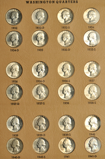 Complete collection through 1992-S in a Dansco 8140 album.