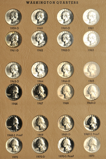 Complete collection through 1992-S in a Dansco 8140 album.