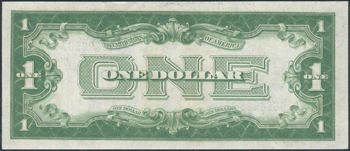 1928 $1 Fancy Serial Number PMG CHCU-64 EPQ.