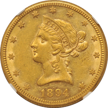 1894-O NGC AU-58.