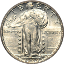 1929 PCGS MS-64.