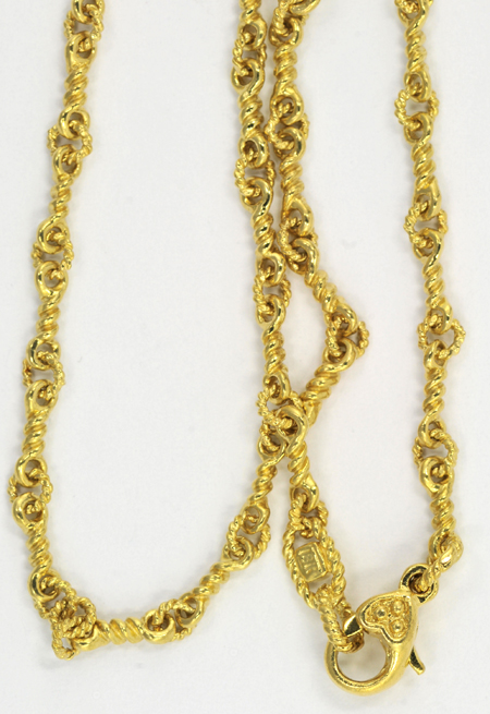 18K Yellow Gold Judith Ripka Chain