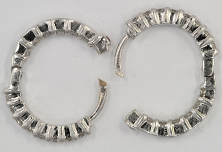 18K White Gold Roberto Coin Earrings