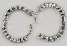 18K White Gold Roberto Coin Earrings