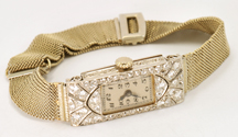 Platinum Diamond Wrist Watch