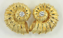 14K Yellow Gold Earrings