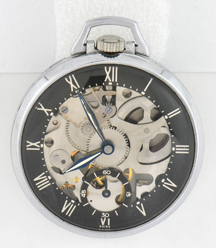 Girard Perregaux & Co. Shell Pocket Watch