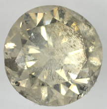 Loose GIA 2.67 Carat Brilliant Cut Round Fancy Dark Gray Diamond