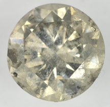 Loose GIA 2.67 Carat Brilliant Cut Round Fancy Dark Gray Diamond